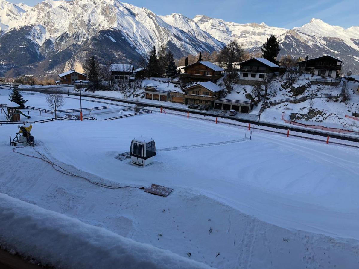 Appartement Haute Nendaz Met Fantastisch Uitzicht Extérieur photo